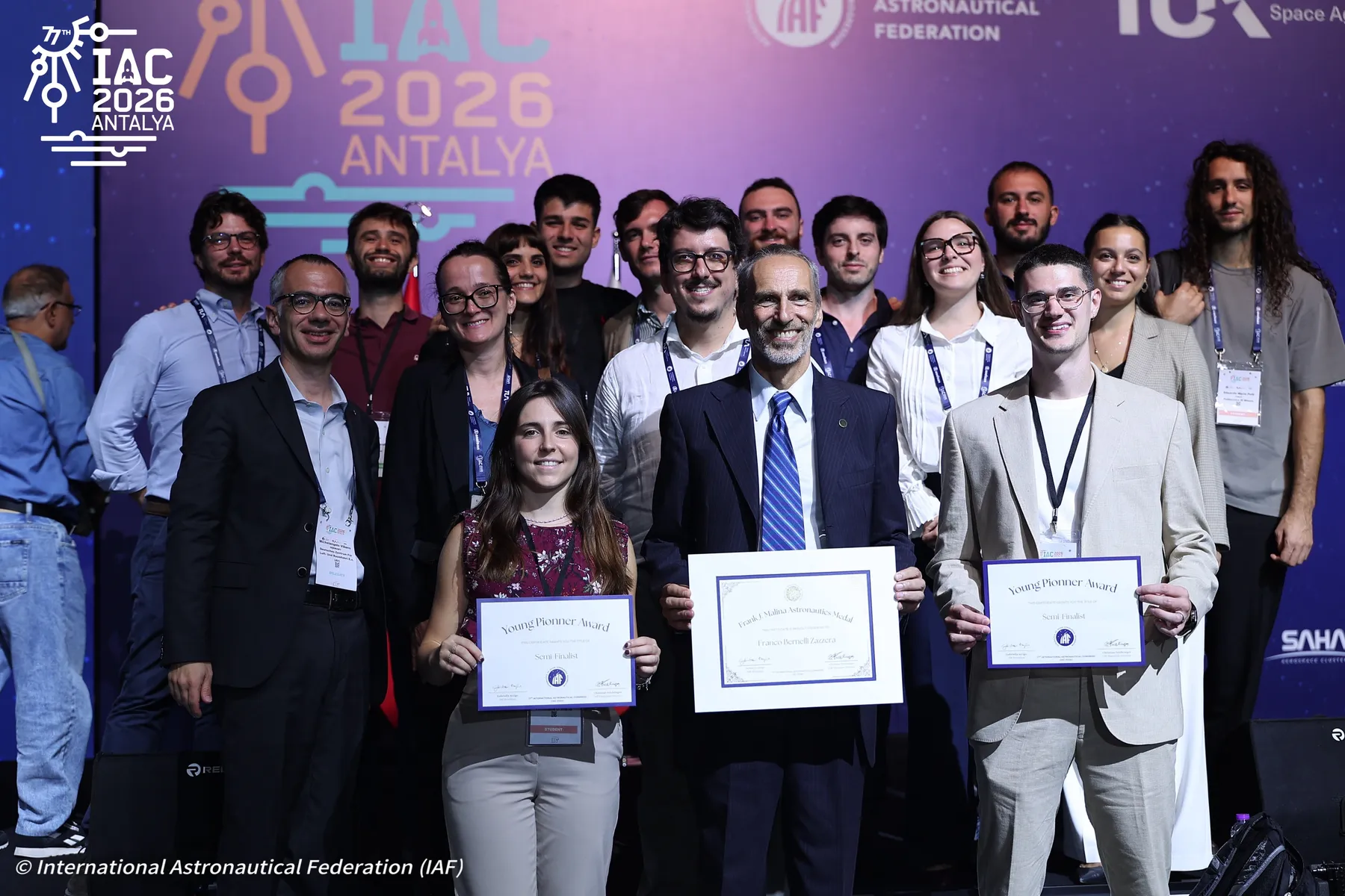 Group photograph at a conference
